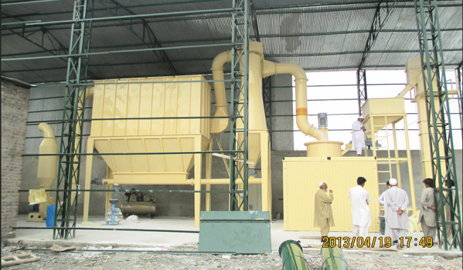 HGM90 grinding mill in Pakistan