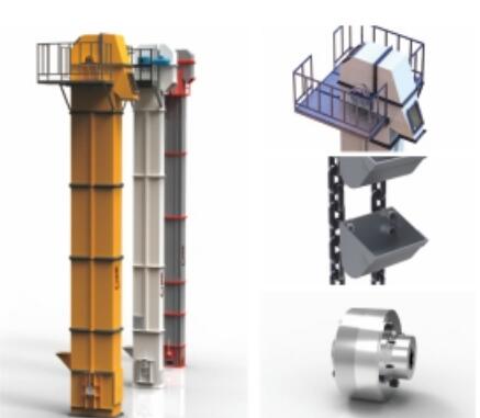 materials of bucket elevator