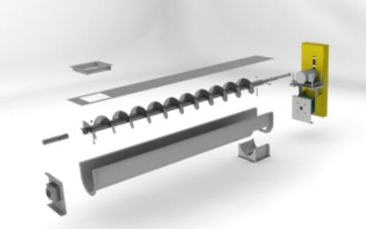 structure of screw conveyor